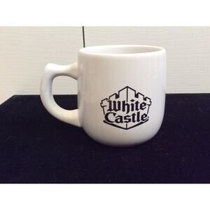 WHITE CASTLE LIMITED EDITION 95 YEARS ANNIVERSARY WHITE COFFEE MUG